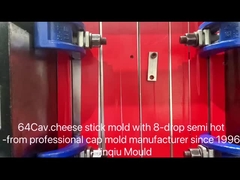 Formulário de injecção de batons de queijo de 64 cavidades