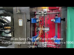 Capa de pó de pimenta com 8 cavidades com molde de corrente quente