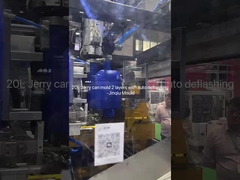 Single cavidade 25L personalizado Jerrycan Blow Mold com manuseio camada dupla dentro auto-deflashing