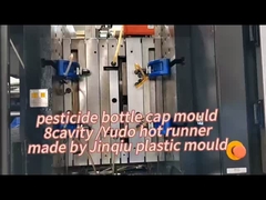 8cavidade moldagem por injecção Cold Runner 70mm molde de garrafa de plástico para 50L Jerrycan