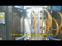 Molde de injeção de câmara quente 24/410, molde de tampa de rosca de 12 cavidades para embalagem